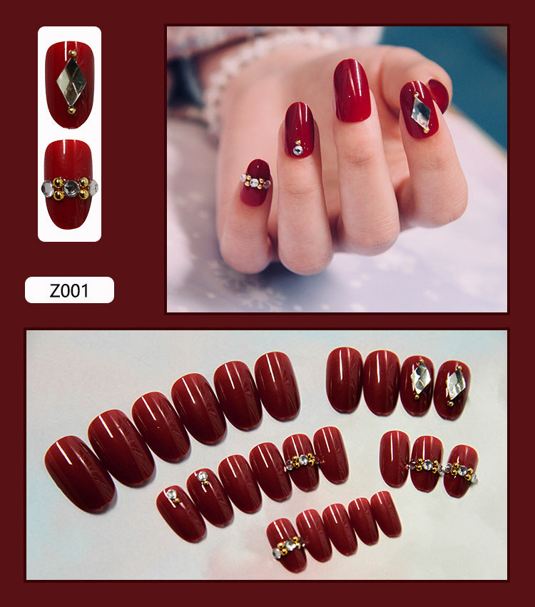 Finished Nail Patches → Pre-Designed Nail Wraps