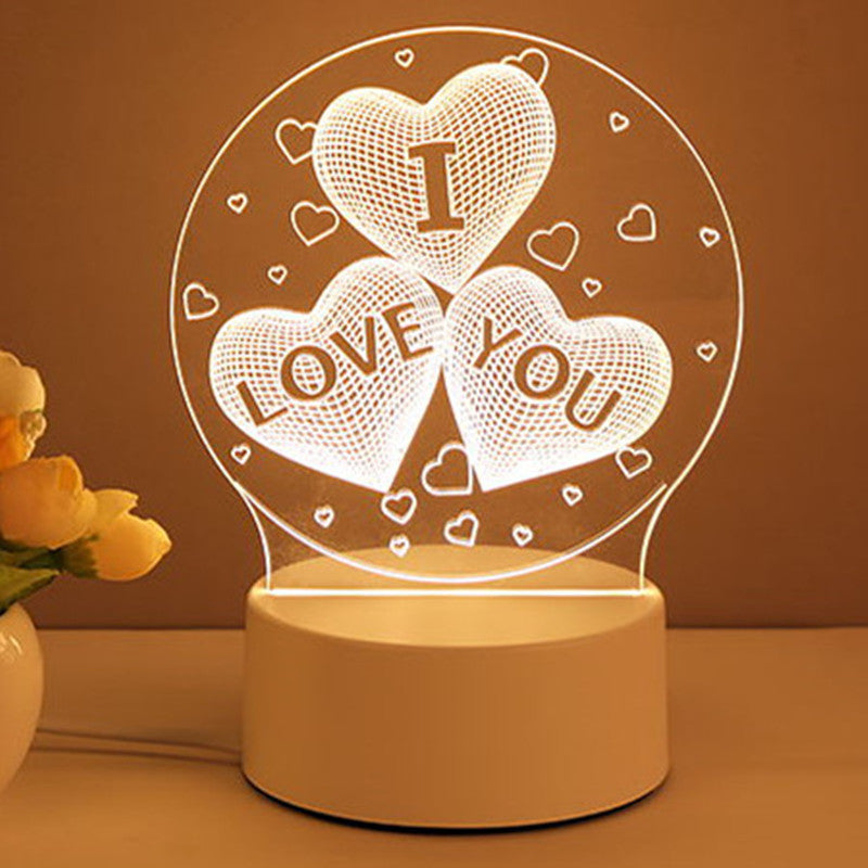 Xmas Home Decorations Lamp For Room Decor Valentines Day Gifts