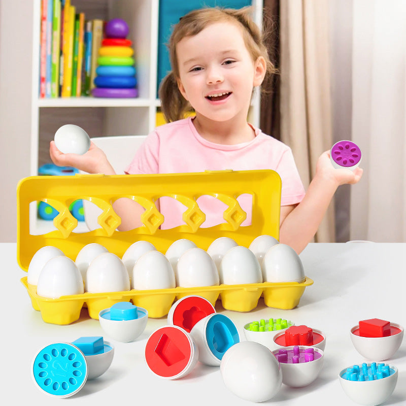 Kids Montessori Egg Puzzle Toy